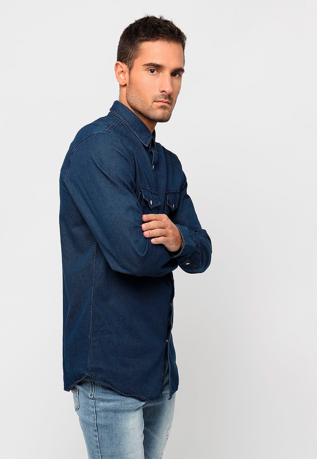 Camisa Denim Azul Soviet