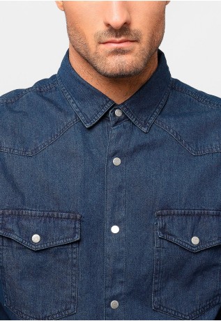 Camisa Denim Azul Soviet
