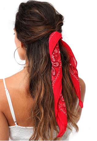 Bandana Juvenil Rojo