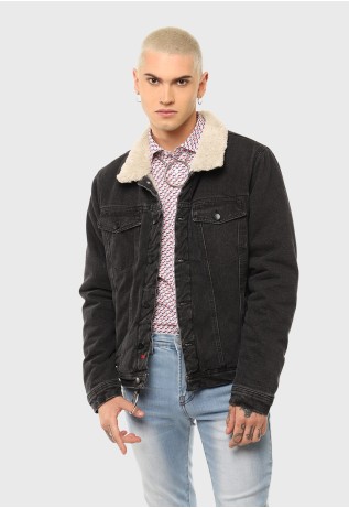 Chaqueta Con Cuello Chiporro Casual Soviet
